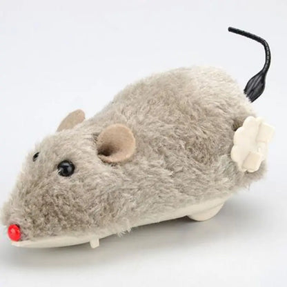 Souris en peluche réaliste et amusante