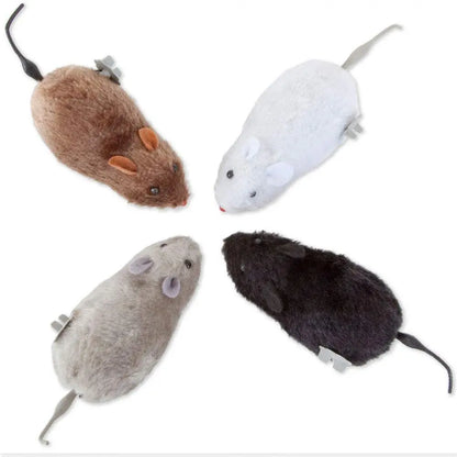 Souris en peluche réaliste et amusante